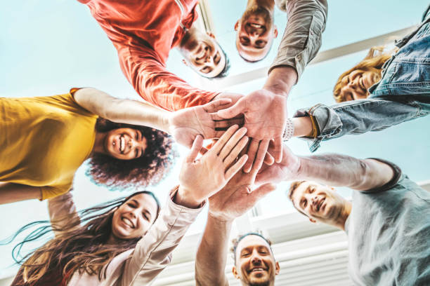 organisatieadvies Lachend Team In Kring